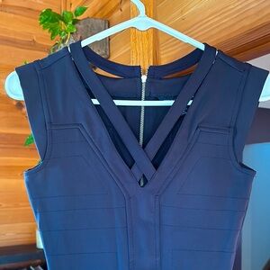 💋French Connection Blue Formfitting Dress